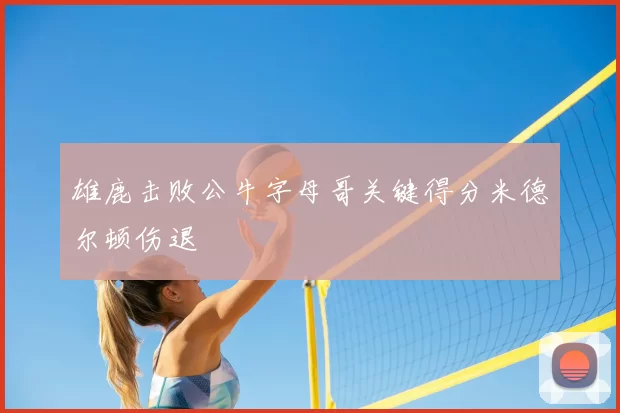 雄鹿击败公牛字母哥关键得分米德尔顿伤退